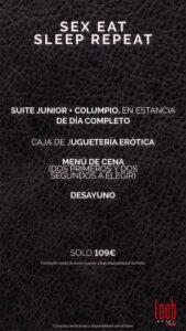 promociones Loob Valencia Sex Eat Sleep Repeat